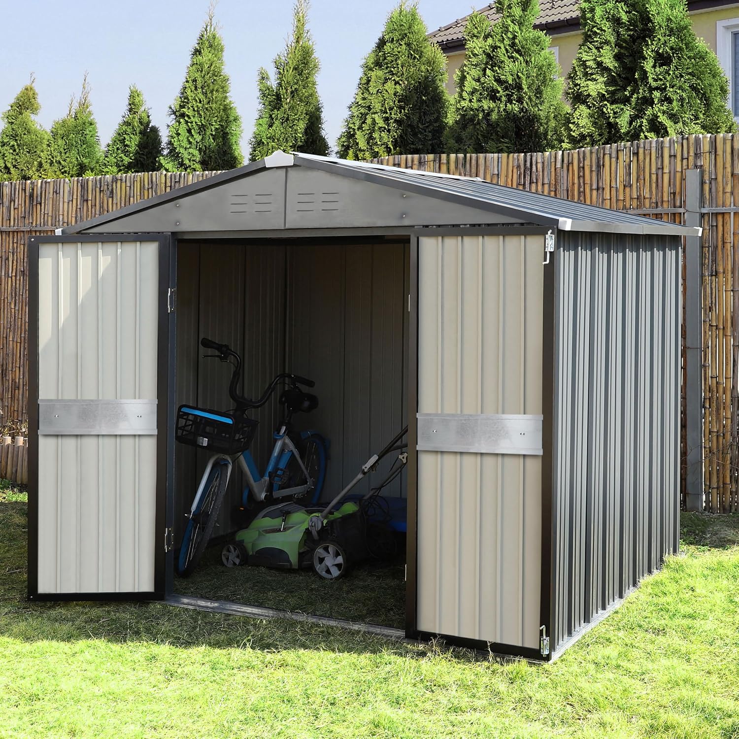 Szopa ogrodowa 3 x 3 m z podwó – Gardening Tools recenzja i cena