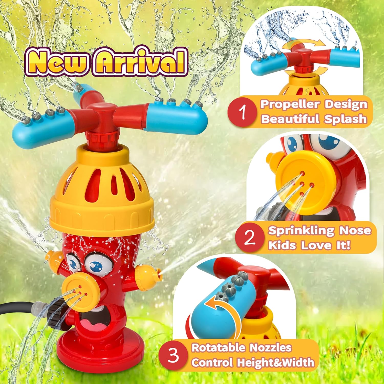 Zabawka do rozpryskiwania wody – Gardening Tools Cartoon recenzja i cena