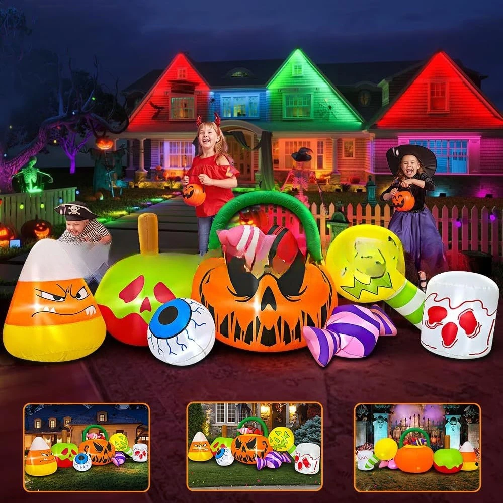 Nadmuchiwana dynia na Hallowee – Gardening Tools Cartoon recenzja i cena